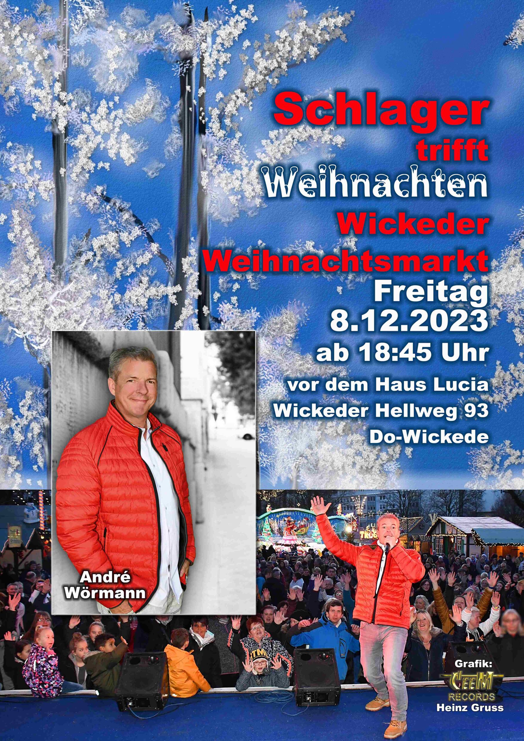 "Schlager trifft Weihnachten" - Weihnachtsmarkt Dortmund - Wickede / ÖFFENTLICH